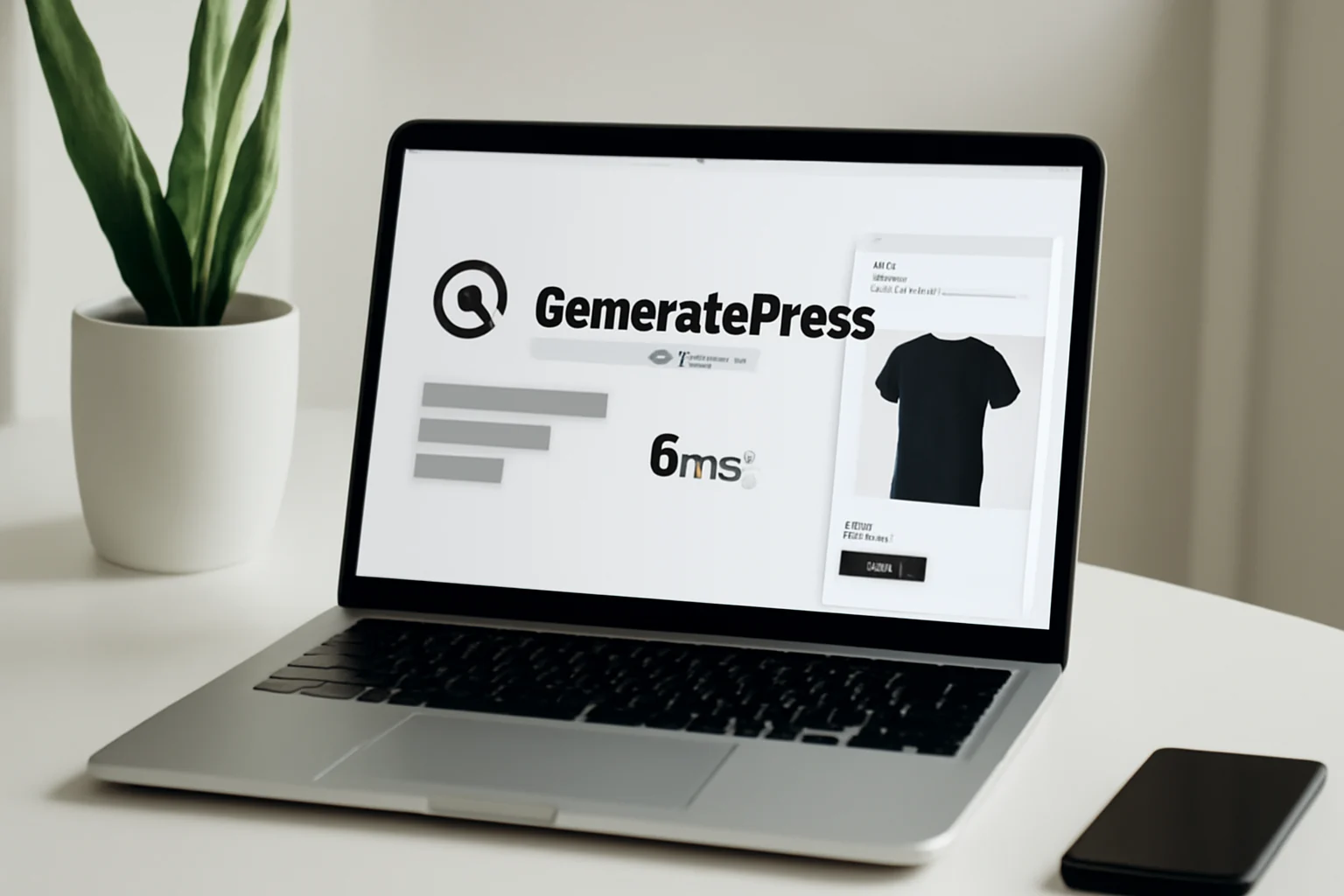 GeneratePress: pure prestatie